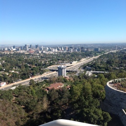The view of LA